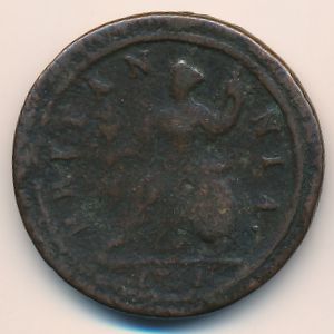Great Britain, 1/2 penny, 1717–1719