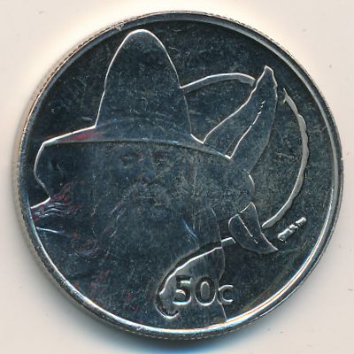 Новая Зеландия, 50 центов (2003 г.)