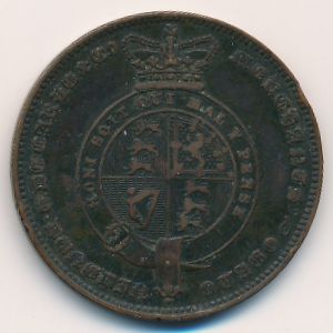 Новая Зеландия, 1 пенни (1862 г.)