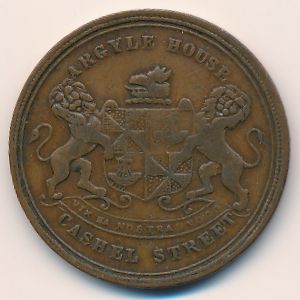 New Zealand, 1 penny, 1860
