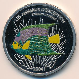 Congo Democratic Repablic, 5 francs, 2004