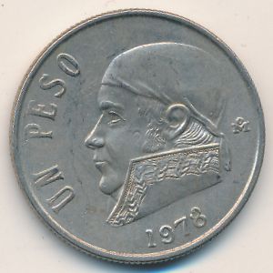 Mexico, 1 peso, 1978