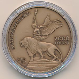 Hungary, 2000 forint, 2018