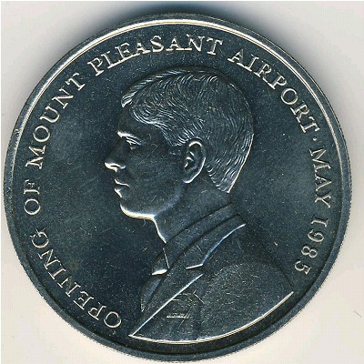 Фолклендские острова, 50 пенсов (1985 г.)