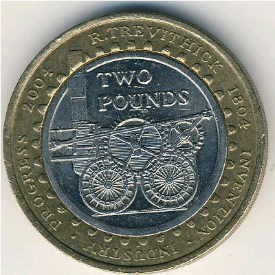 Great Britain, 2 pounds, 2004