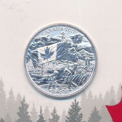 Canada, 3 dollars, 2017