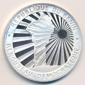 Benin, 1000 francs CFA, 1992