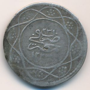 Egypt, 1 qirsh, 1827–1833