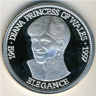 Liberia, 20 dollars, 1997