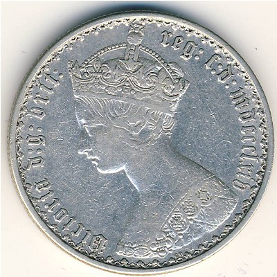 Great Britain, 1 florin, 1863–1867