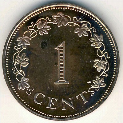 Мальта, 1 цент (1972–1982 г.)