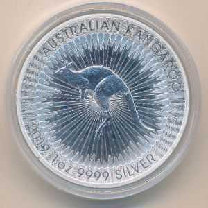 Australia, 1 dollar, 2019–2020