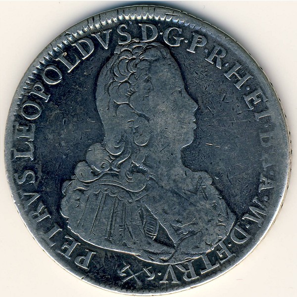 Тоскана, 1 франческоне (1766–1771 г.)