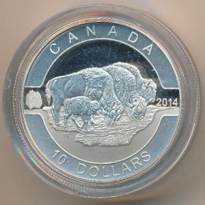 Канада, 10 долларов (2014 г.)