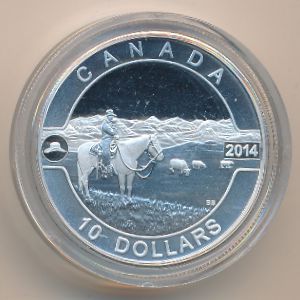 Canada, 10 dollars, 2014