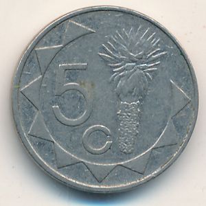 Намибия, 5 центов (1993 г.)