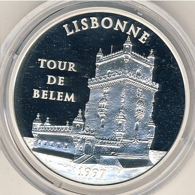 Франция, 100 франков - 15 евро (1997 г.)