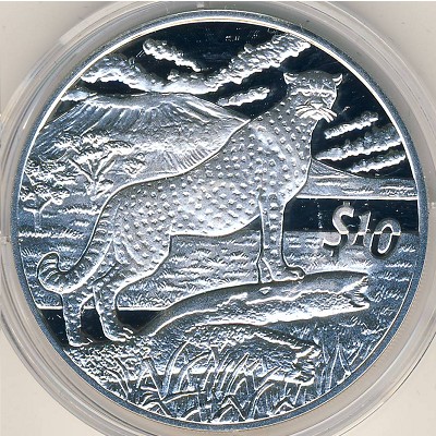 Сьерра-Леоне, 10 долларов (2007 г.)