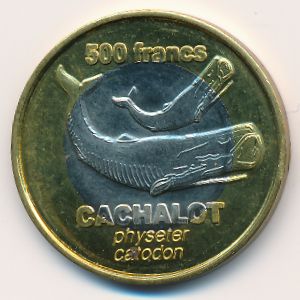 Crozet Islands., 500 francs, 2011