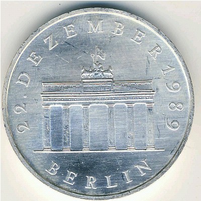 ГДР, 20 марок (1990 г.)