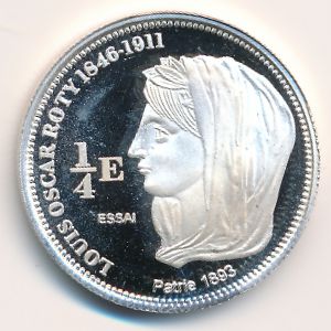 Saint Barthelemy., 1/4 euro, 2004