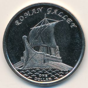 Gilbert Islands., 1 dollar, 2019