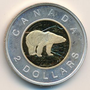 Canada, 2 dollars, 2002