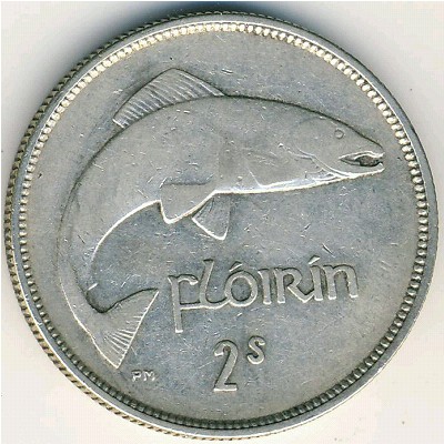 Ireland, 1 florin, 1928–1937