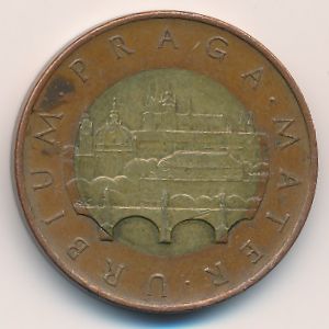 Czech, 50 korun, 1993