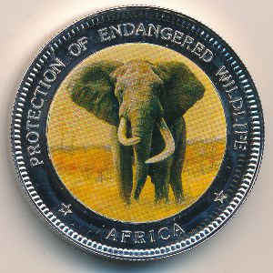 Уганда, 1000 шиллингов (1996 г.)