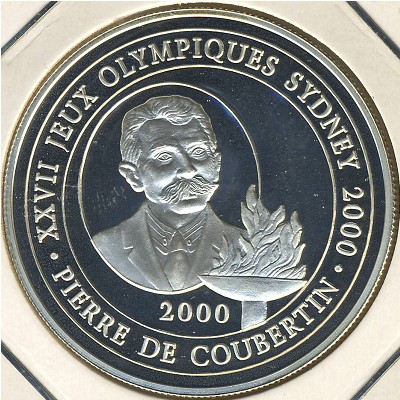 Congo Democratic Repablic, 10 francs, 2000