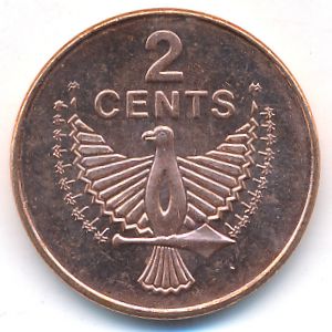 Solomon Islands, 2 cents, 2005