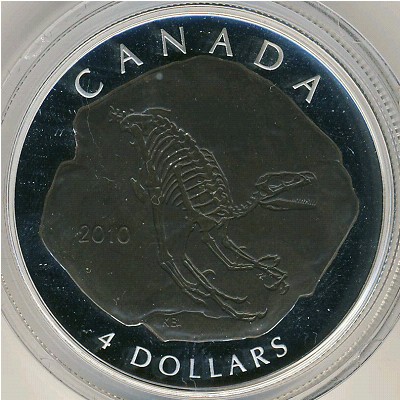 Canada, 4 dollars, 2010