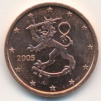 Finland, 2 euro cent, 2005