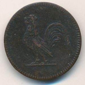 Frankfurt, 1 pfennig, 1822