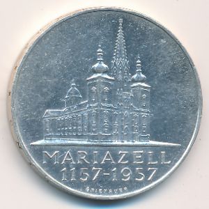 Австрия, 25 шиллингов (1957 г.)