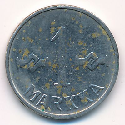 Finland, 1 markka, 1956