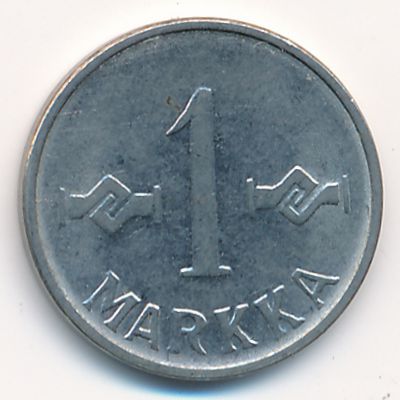 Finland, 1 markka, 1957