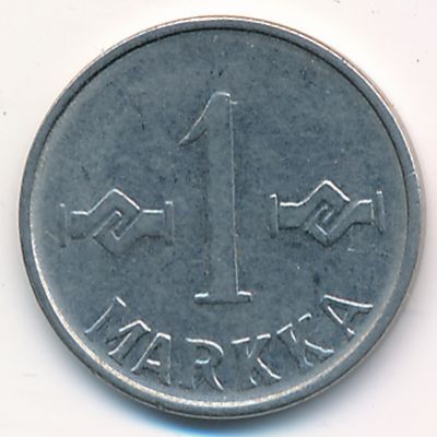 Finland, 1 markka, 1957