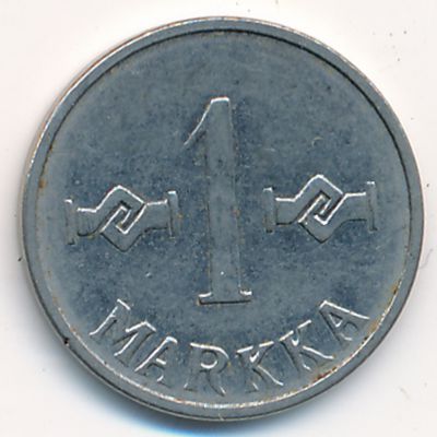 Finland, 1 markka, 1960