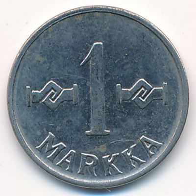 Finland, 1 markka, 1960