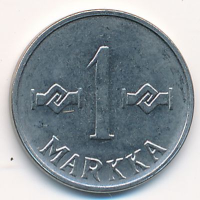 Finland, 1 markka, 1961