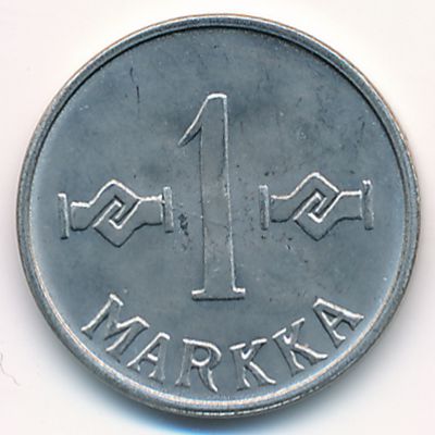 Finland, 1 markka, 1961