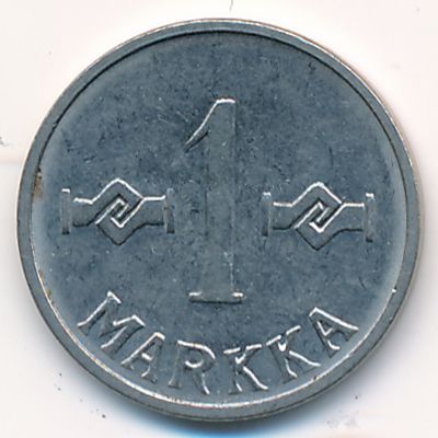 Finland, 1 markka, 1961