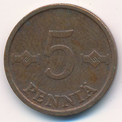 Финляндия, 5 пенни (1976 г.)