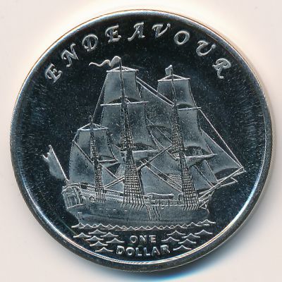 Gilbert Islands., 1 dollar, 2014