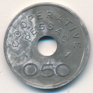 Пессак., 0,50 франка (1975 г.)