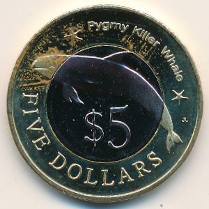 Micronesia., 5 dollars, 2012