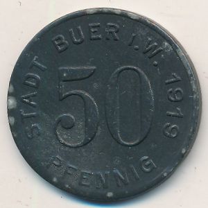 Bouere., 50 пфеннигов, 1919