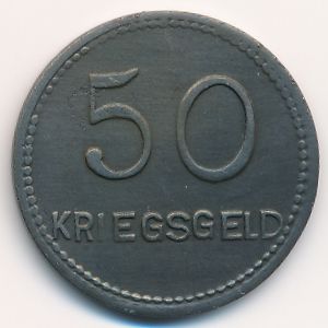 Кайзерслаутерн., 50 пфеннигов (1917 г.)